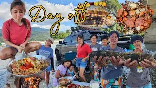 Kainan sa ilog alimango talangka at hipon busog ang mga ladies | Buhay Probinsya | Mindoro 