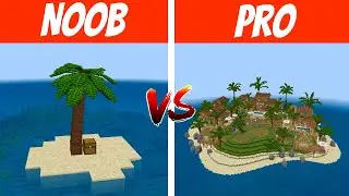 Minecraft NOOB vs PRO Island