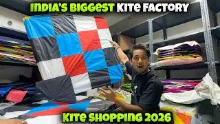 Biggest Wholesale Kite Shop Delhi | Kite Shopping Vlog 2026 | Patangbazi & Kites Vlog | Kite Market