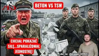 Żołnierze sparaliżowli jednostkę wojskową! WOJNA DOW&Oacute;DCY Z TSW! 