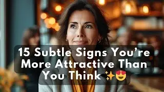 375 - 15 Subtle Signs You&rsquo;re More Attractive Than You Think ✨😍 #improvebetterdaily