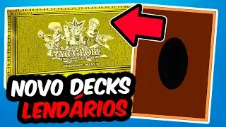 🚨BOMBA🚨 OS DECKS LEND&Aacute;RIOS de YU-GI-OH EST&Atilde;O DE VOLTA!