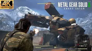METAL GEAR SOLID DELTA   SHAGOHOD   BOSS FIGHT 4K  60FPS FULL GAMEPLAY