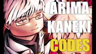 [❄️ARIMA & 🔥KANEKI] РАЗЛИЧНЫЕ КОДЫ ЧАСТЕЙ [ROBLOX] | ОБНОВЛЕНИЕ TOKYO GHOUL