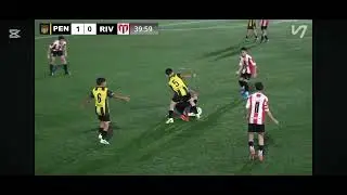 Semifinal Campeonato Uruguayo. Pe&ntilde;arol 1 - 0 River. Categor&iacute;a 2013 - AUFI.