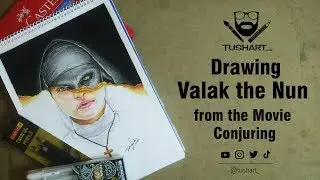 Drawing Valak the Nun | Conjuring Universe