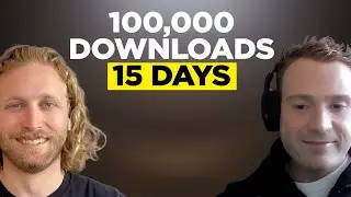 from no app downloads for 2 years, to 100,000 in 14 days