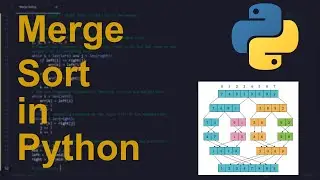 Merge Sort Code in Python | Sorting Algorithms | Python Coding Tutorial | Python Coding Interview
