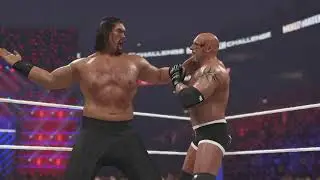 GOLDBERG VS THE GREAT KHALI – GIANTS COLLIDE WWE 2K SHOWDOWN | MIXED MATCH CHALLANGE 2026