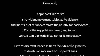 Cesar Chavez & the United Farm Workers by Sanderson Beck