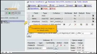 How to run sql qurie using phpmyadmin