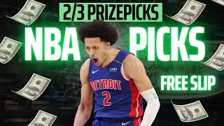 BEST NBA PRIZEPICKS TODAY | 2/3 FREE SLIP + GIVEAWAY! ANOTHER CASHED SLIP!