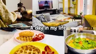 Spend a cozy day at home،breakfast,Cleaning,and More. 🇺🇸 يكشنبه دلنشين در خانه ،صبحانه، پاك كاري  