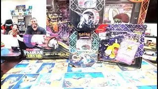 🔥 MASSIVE Paldean Fates Opening! Great Tusk ex & Iron Treads ex Premium Collections x3 + Tins & Gre