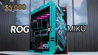 This ROG x Hatsune Miku PC Build Is INSANE 🤯 | Ultimate Aesthetic Setup