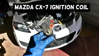 MAZDA CX-7 IGNITION COIL REPLACEMENT  MAZDA CX7 COIL