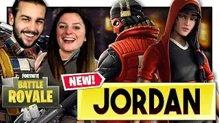 ON TESTE LES NOUVEAUX SKINS FORTNITE X JORDAN ! | FORTNITE DUO FR