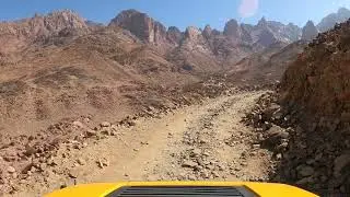 My Solo Road Trip Through the Breathtaking Radwa Mountains, Yanbu