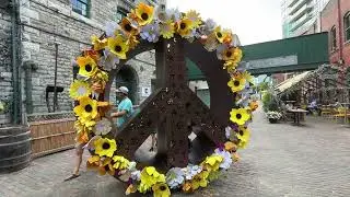 StrollingThrough the Distillery District | Picks and Bricks Country Festival