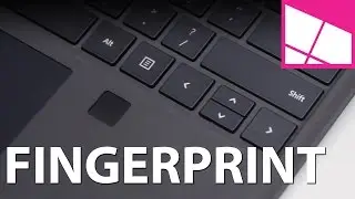 Surface Pro 4 Type Cover with Fingerprint ID