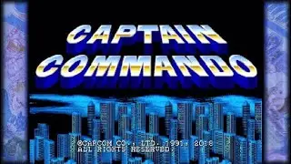 Let's play Captain Commando part 1