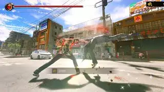 [Yakuza Kiwami 3 Demo] Kiryu's Taunting Heat Action