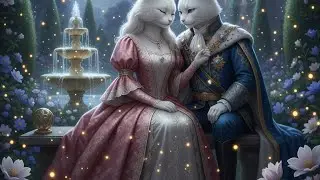 🌸 Royal Cat Love Story &ndash; The Princess and Prince Under the Moonlight | Magical Romance Tale 2025 🌙