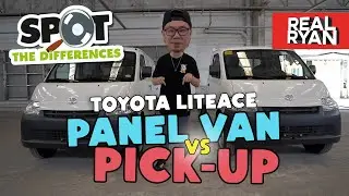 2022 TOYOTA LITEACE PANEL VAN VS PICK-UP COMPARISON PHILIPPINES