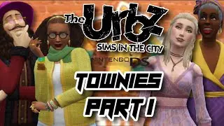 Part 1: Making The Townies From the URBZ DS in The Sims 4!  | The Sims 4