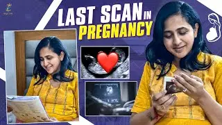 Last Scan In Pregnancy || Growth Scan || 3rd Trimester || baby #2 || Lasya vlogs ||  @LasyaTalks