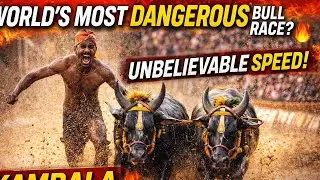 South India&rsquo;s Most Powerful Race 😱 KAMBALA 🔥