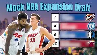 2025 NBA Mock Expansion Draft Part 2: The Draft!
