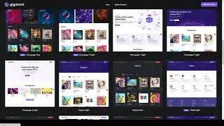 Gigaland - NFT Marketplace React Js Template wallet market