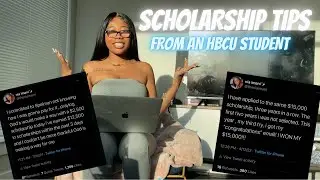 Scholarship Tips | From an HBCU Student !