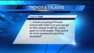 Trends & Talkers: Aiona on Education