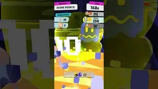 How to score in our brand new PAC-MAN level??? 🟡👻 #StumbleGuys #PACMAN
