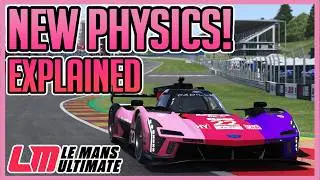 New Tyre Model! - Big Physics Update for the Hypercars - Le Mans Ultimate V1.2.3 update