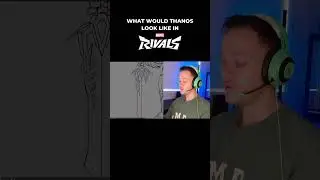 Drawing Thanos in Marvel Rivals #marvelrivals