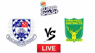 Central Stags vs Auckland Live Score / Super Smash 14th Match / Live Match