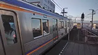 ｢組成変更!｣南海6300系(6313f)+(6335f)準急行和泉中央行き深井駅発車｡