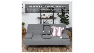 Folding Futon Sofa Bed for Compact Living Space Apartment Dorm Bonus Room