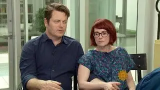 Nick Offerman & Megan Mullally's thrilling social life