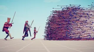 SQUIRE & KNIGHT & KING vs EVERY GOD - Totally Accurate Battle Simulator