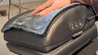 Snailax Foot Rest Under Desk at Work, Heated Under Desk Footrest Review, Feels Great! Use It Daily,