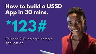 USSD Tutorial #2: Using the sample JSON to skip through a tutorial step.