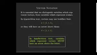 Introduction to Euclidean Spaces