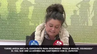 Inicio expediente denominar “Pasaje Manuel Egusquiza” vial une Avenida del Cantábrico con El Zapatón
