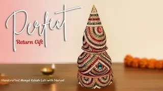 Decorative Mangal Kalash Set with Coconut for Puja | Contact Us :- +91 8866222160