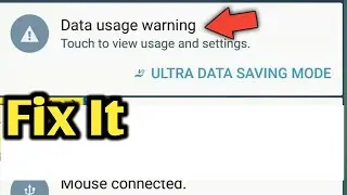 Data Usage Warning Ko Kaise Hataye | Data Usage Warning Setting | How To Solve Data Usage Warning