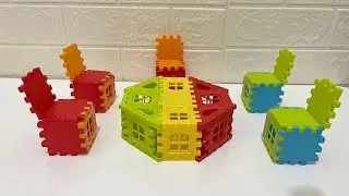 Satisfying DIY Lego House 🏡- ASMR Lego house🏡 - Make A Dining Table From Lego House #buildingblocks
